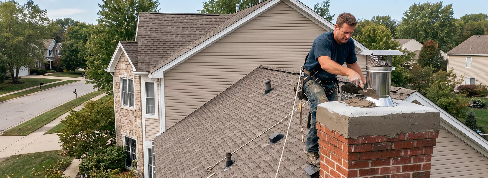 Chimney Crown Installation New Braunfels, TX