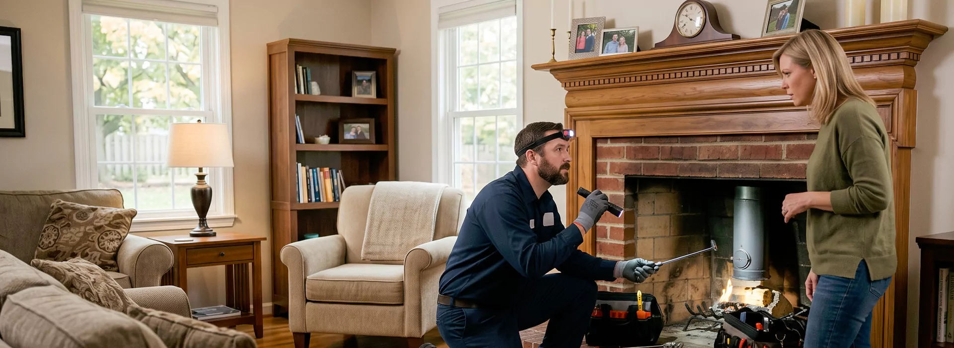 Fireplace Safety Inspection New Braunfels, TX