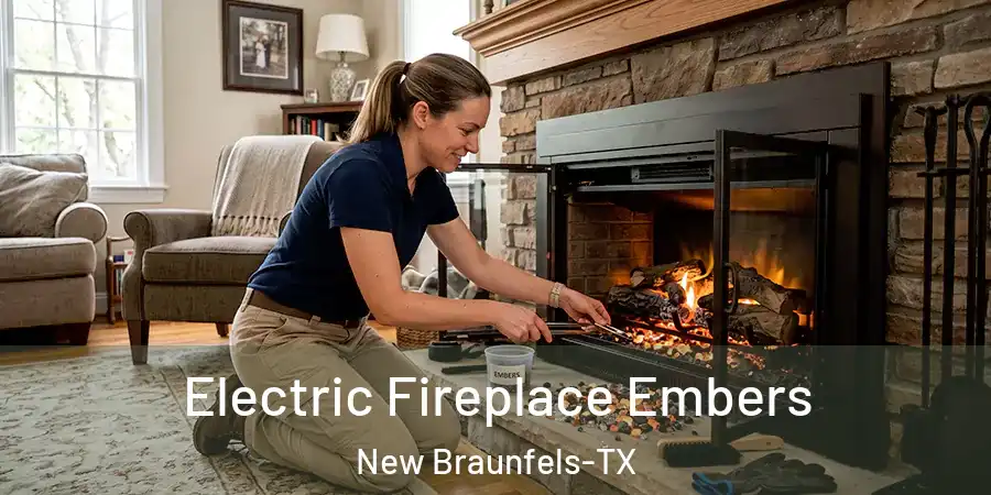  Electric Fireplace Embers New Braunfels-TX