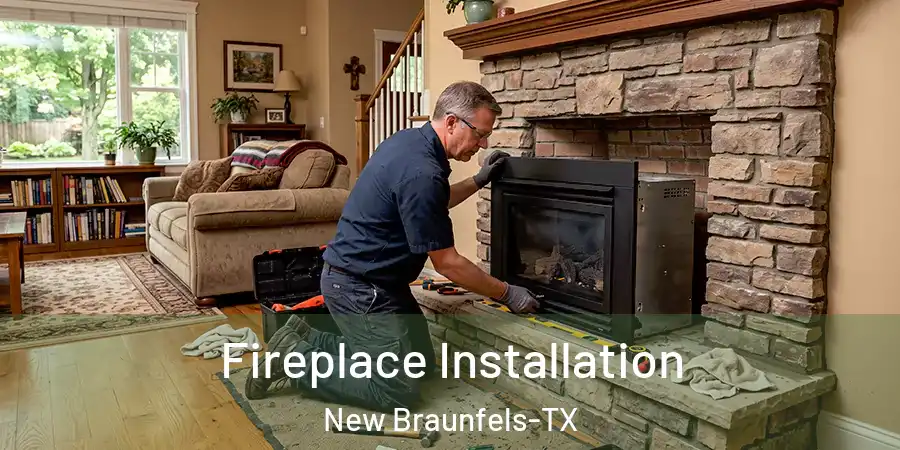  Fireplace Installation New Braunfels-TX