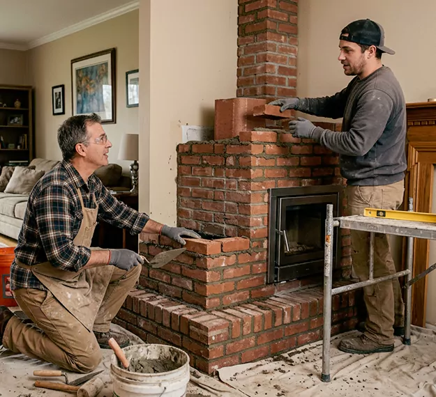 Certified Brick Fireplace Installation Company: Your Local Masonry Fireplace Contractors in New Braunfels, TX