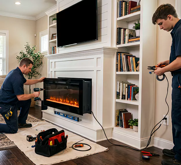 Certified Electric Fireplace Installation Company: Your Local Electric Fireplace Contractors in New Braunfels, TX!