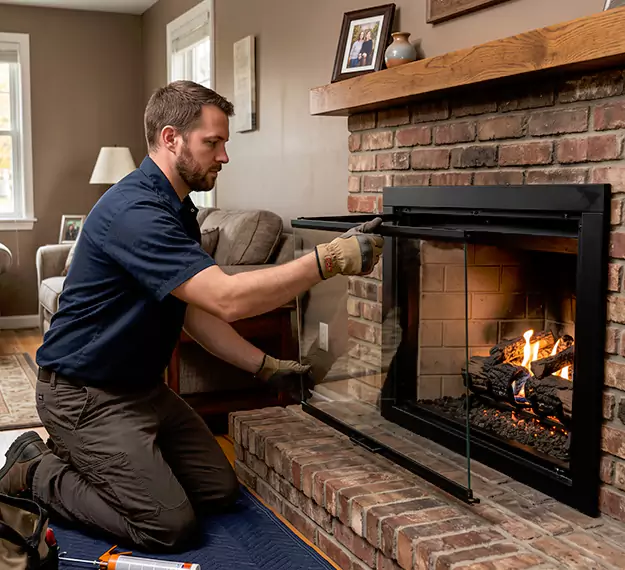 Certified Fireplace Glass Installation Company: Your Local Fireplace Glass Door Installer in New Braunfels, TX