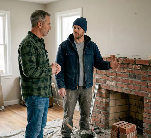 Why New Braunfels Homeowners Choose Our Brick Fireplace Installation Team?