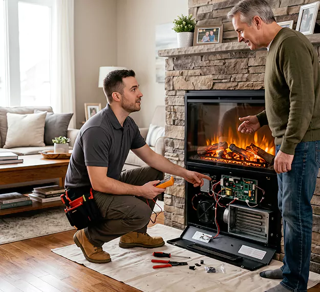 Why New Braunfels Homeowners Choose Our Electric Fireplace Repair Team?
