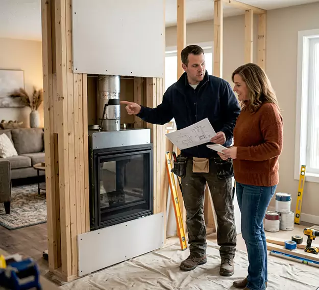 Why New Braunfels Homeowners Choose Our Prefab Fireplace Installation Team?