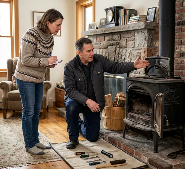 Why New Braunfels Homeowners Choose Our Wood Stove Repair Team?