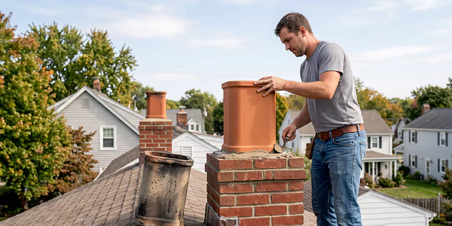 Matching Chimney Pot Replacement New Braunfels