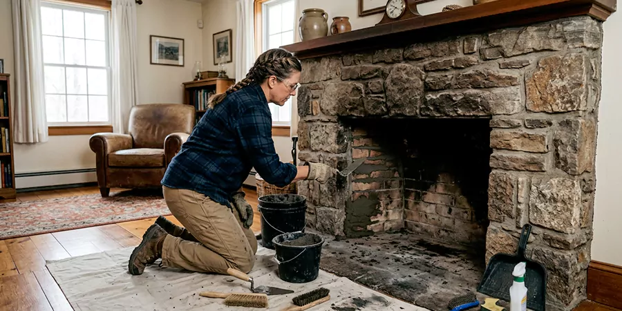 Refurbish Wood Burning Fireplace New Braunfels