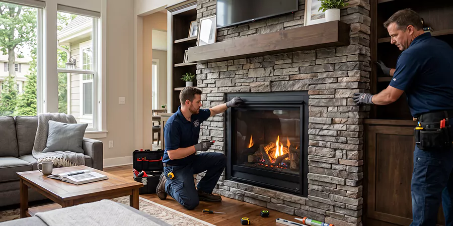 New Fireplace Doors and Replacement New Braunfels