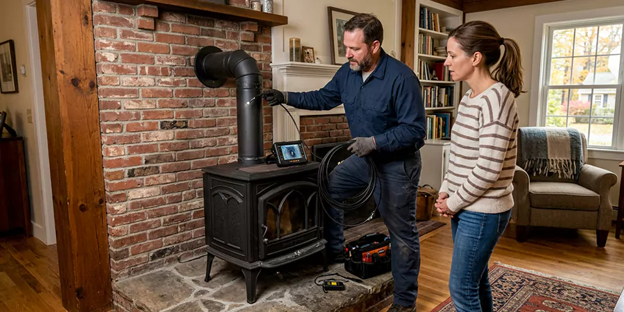 Wood Stove Chimney Inspection New Braunfels