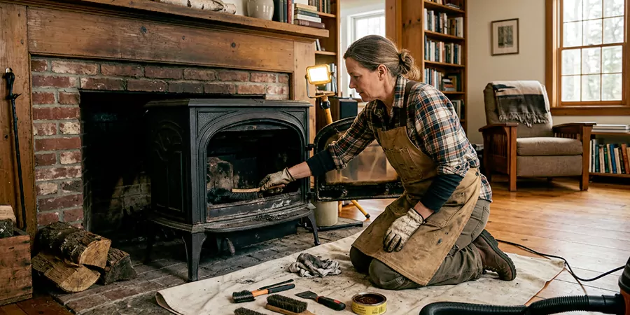 Wood Stove Restoration New Braunfels