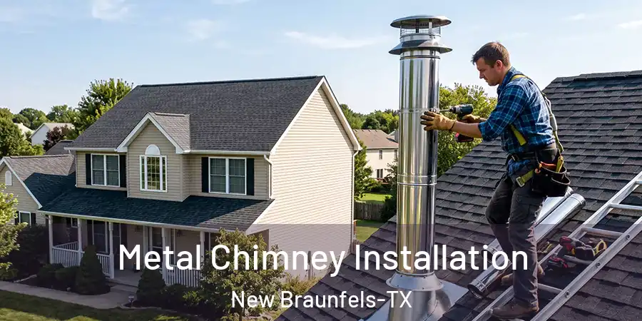 Metal Chimney Installation New Braunfels-TX