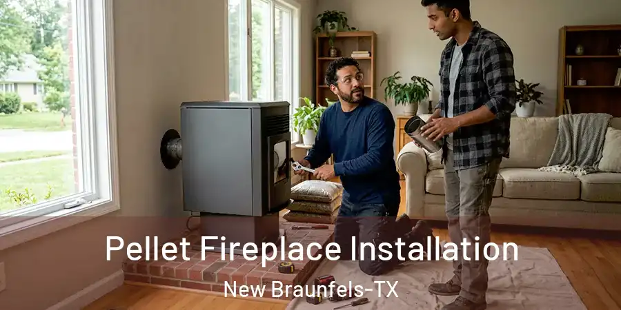 Pellet Fireplace Installation New Braunfels-TX